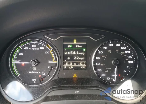 2016 Audi A3 E-Tron Premium Plus from USA, damaged, VIN WAUTPBFF0GA139482